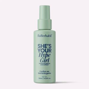 Flutterhabit She’s Your Hype Girl Hypochlorous Acid Spray Face Mist 125ml NEW